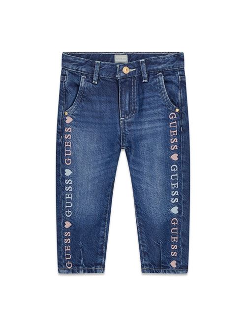 mom fit tencel rgd denim pants GUESS | K6GA00 D8280DRKY